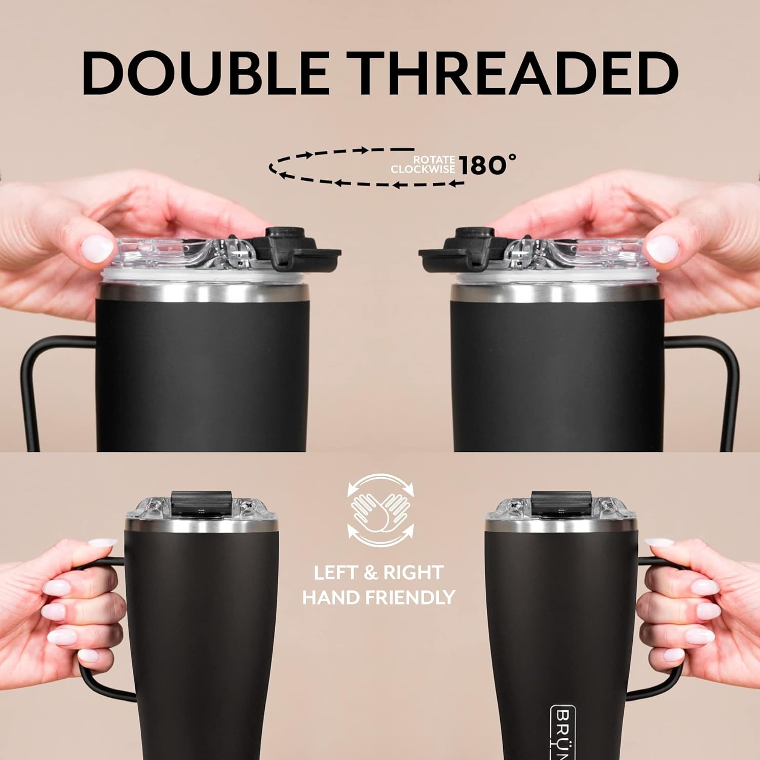 BruMate 32 oz Toddy XL Coffee mug custom branded company logo