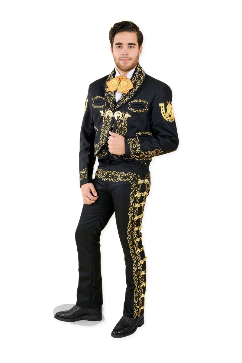 Mexican Traje Charro - 7 Piece Complete Outfit 