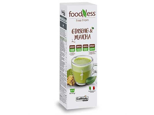 Caffitaly Capsules Ginseng & Matcha 10pcs