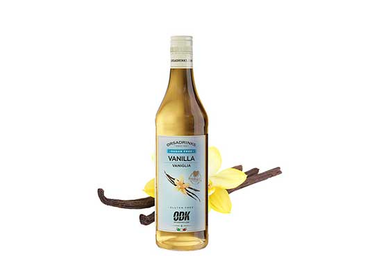 Vanilla Syrup Sugar Free - Gluten Free 750ml