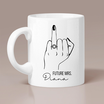 future mrs custom mug