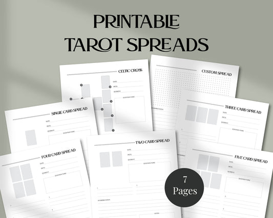 Mini Tarot Stickers (0.73 inch) - Full Deck - Tarot Journal