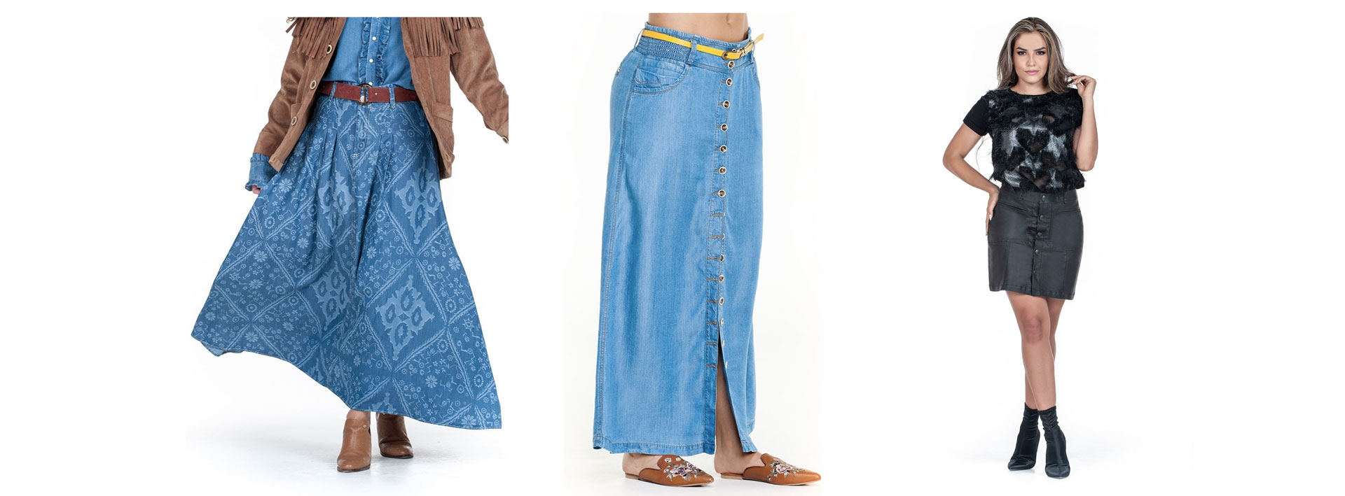 Tipos de faldas cortas y largas: cómo elegir la ideal para tu cuerpo –  Trucco's Jeans