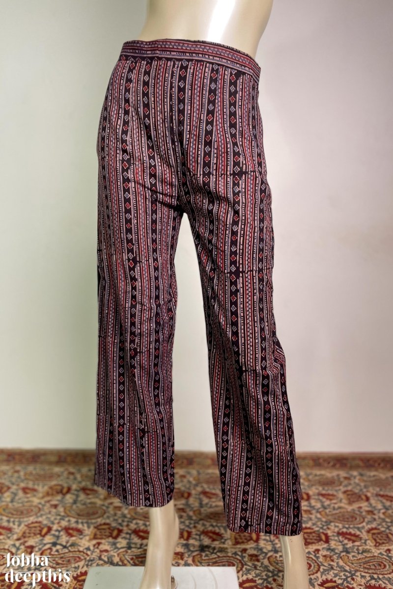 Nikhil Thampi Polka Dotted parallel Trousers- Crimsoune Club