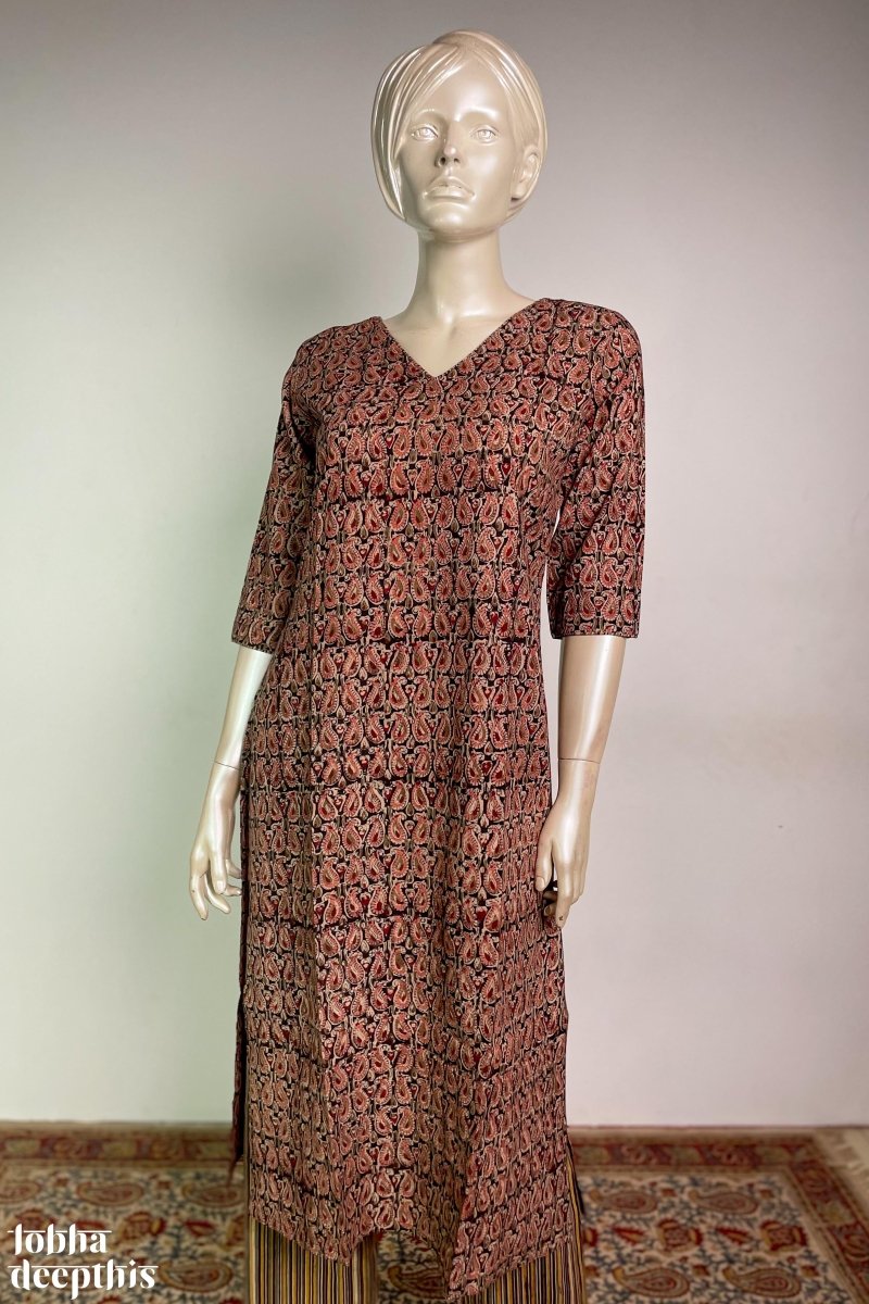 Kalamkari kurtis online on sale usa