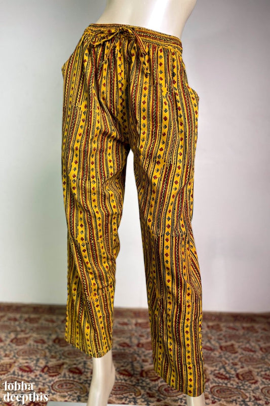 Buy Green Pants for Women by Indie Picks Online