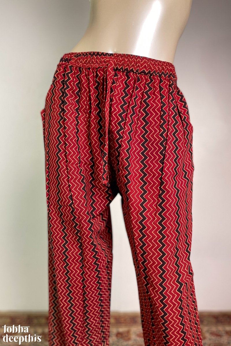 Buy Cherry Red Pants for Women by SAKURA Online | Ajio.com