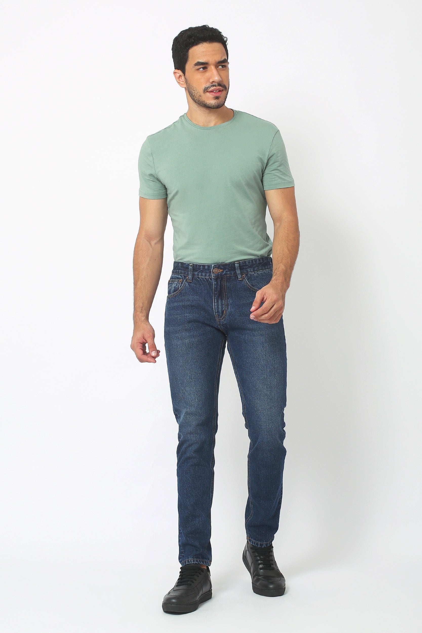 GD003 Light Blue Slim Fit Men Jeans – Noggah Denims