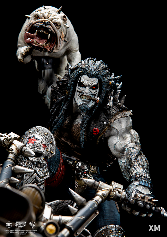 Dc Comics Lobo Maquette Statue by Sideshow Collectibles 300682