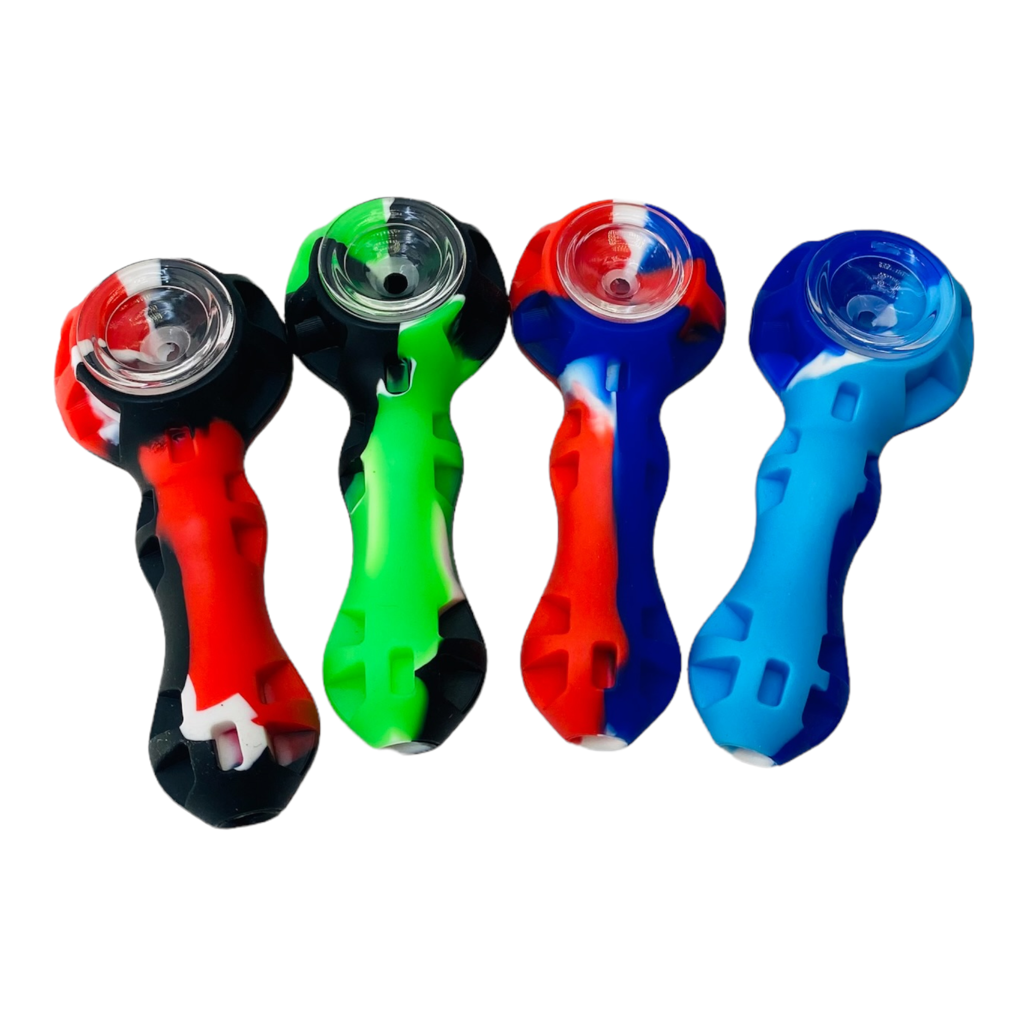 Silicone Graffiti Weed Hand Pipe w/ removable bowl-Yorkton Vape - Yorkton  Vape SuperStore-Vapexcape