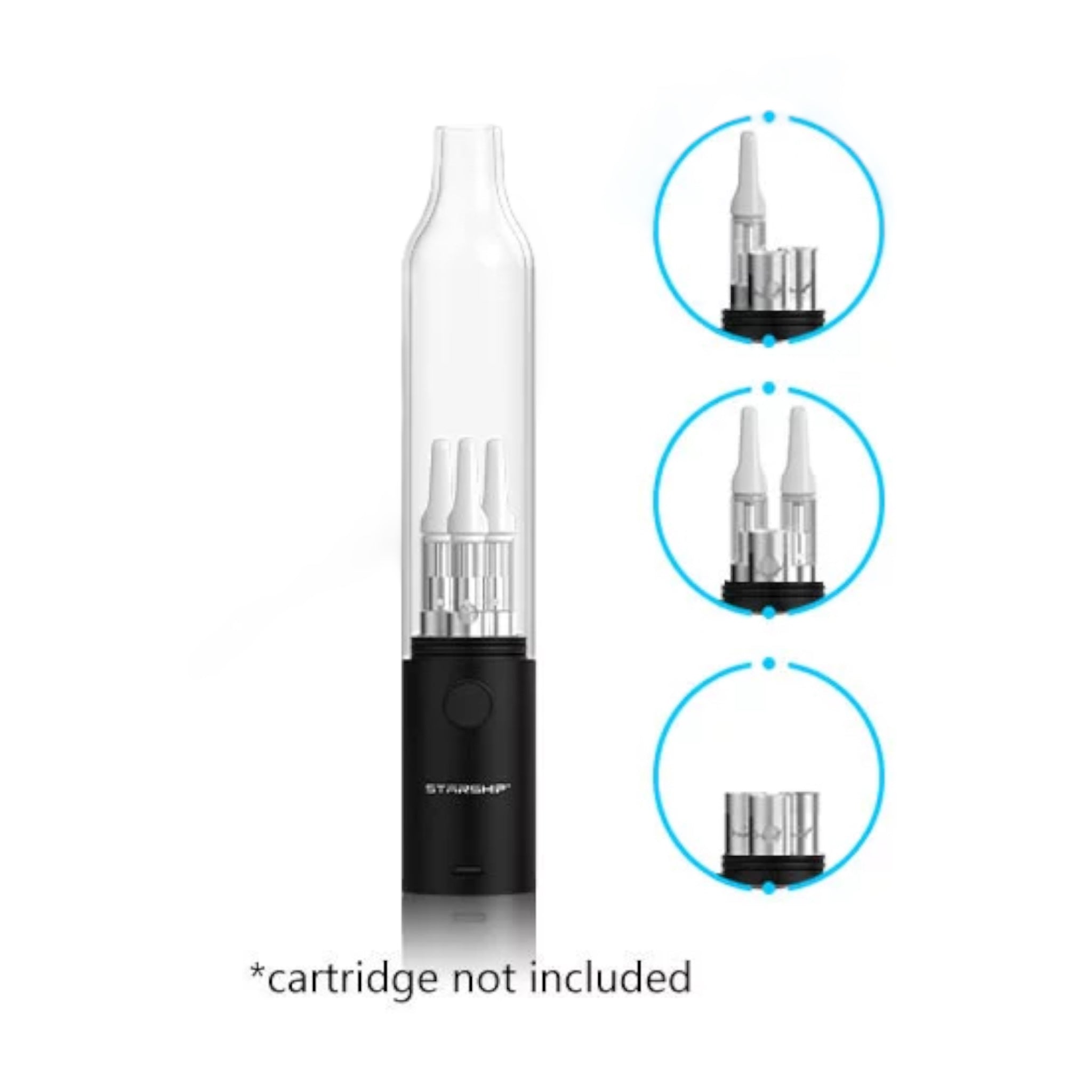 KR1 Vaporizer  Concentrate & Oil Cartridge Vaporizer - Lord Vaper Pens