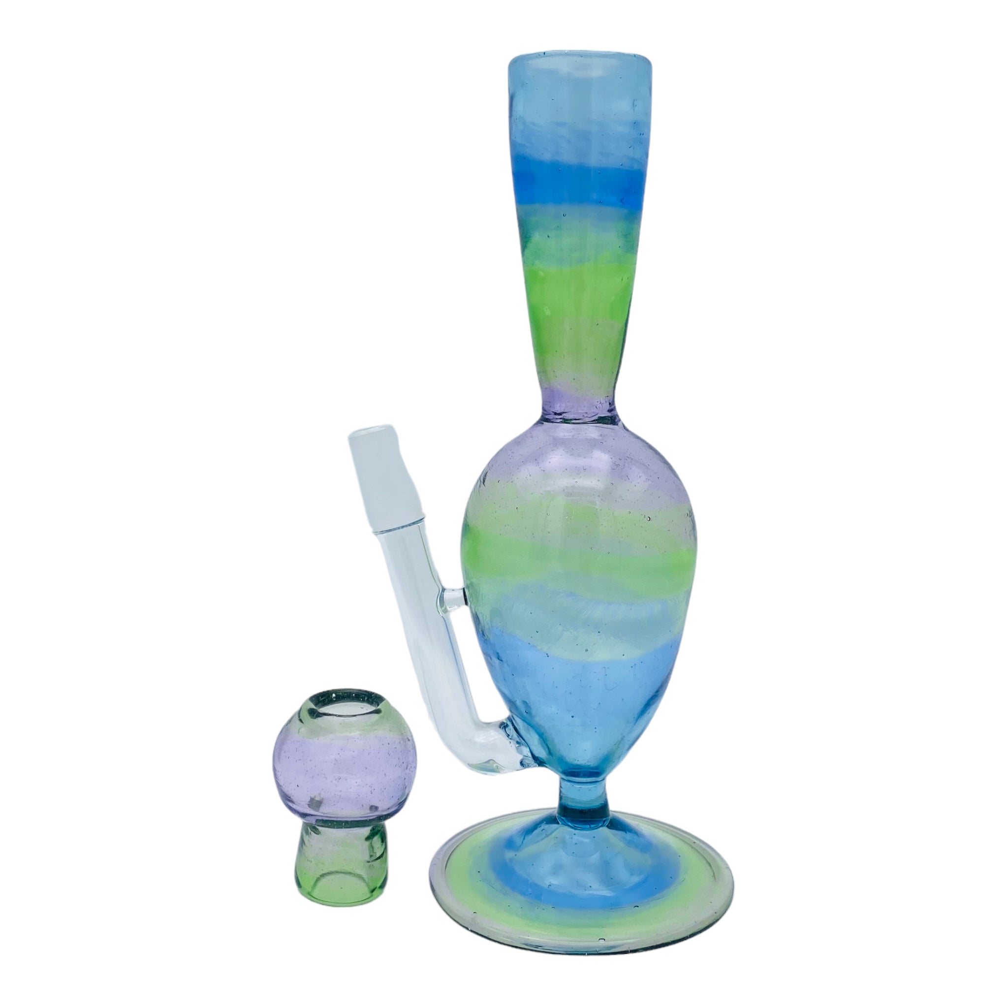 Waxmaid 3.94'' Frosted Yoshi Egg Glass Bubbler