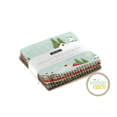 Merry Little Christmas Jelly Roll (40 pcs) by Bonnie and Camille for Moda