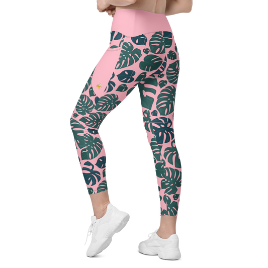 Jolly Green Banana Crossover leggings with pockets – Hella Dandy Apparel