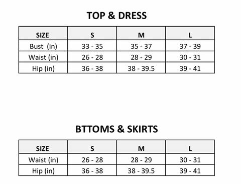 capsulle wholesale women's clothing size chart. dropship clubwear