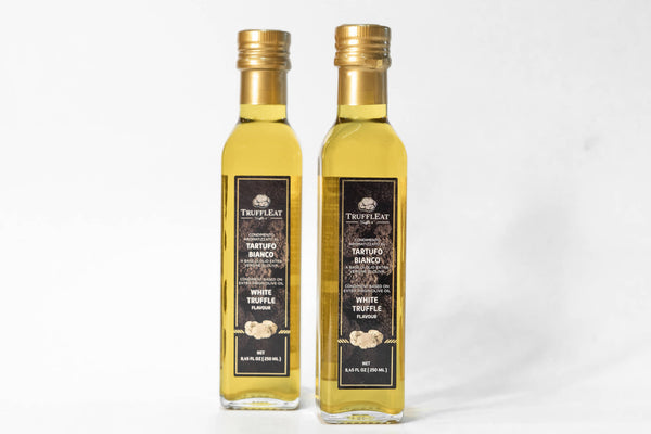 Condimento aromatizzato al tartufo bianco a base di olio extra vergine di oliva 100 ml