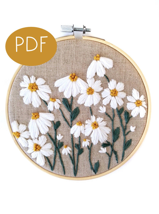 Grandma's Garden PDF Embroidery Pattern – threadunraveled