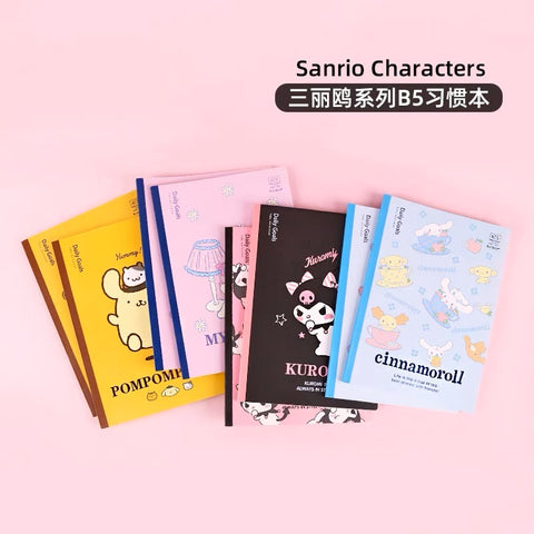 CRUX - Sanrio Characters A6 Spiral Notebook (Mint)
