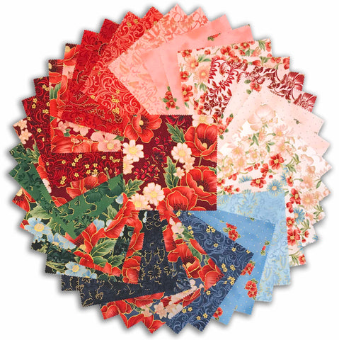 108 5 PreCut Quilting Squares ~ Charm Pack ~ Grunge Blender Fabric ~  Colorful - Simpson Advanced Chiropractic & Medical Center