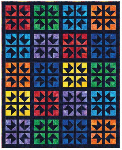 SPELLBOUND - Quilt Pattern QF-1930 By The Quilt Factory Shown in Midni –  Jordan Fabrics