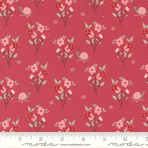 Moda Wild Meadow 43137 11 Porcelain Berry Bramble Stripes By The