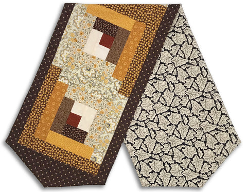 Riley Blake Pre-Cut Log Cabin Table Runner Kit - Buttermilk Homestead