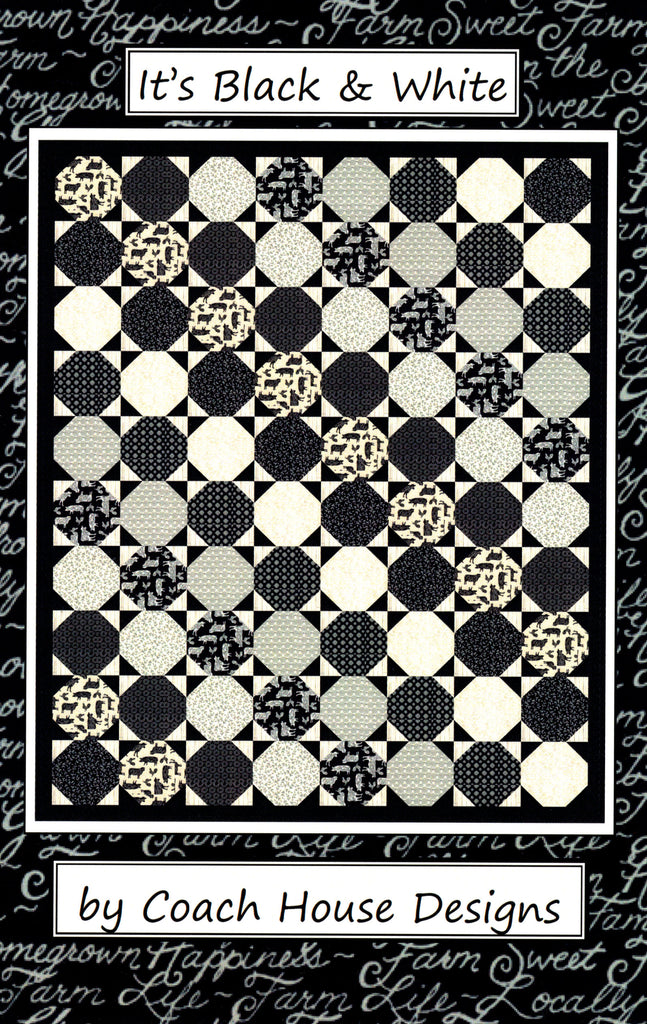 It S Black White Coach House Designs Pattern Jordan Fabrics