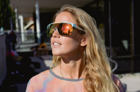 Smith retro mountain style sustainable sunglasses