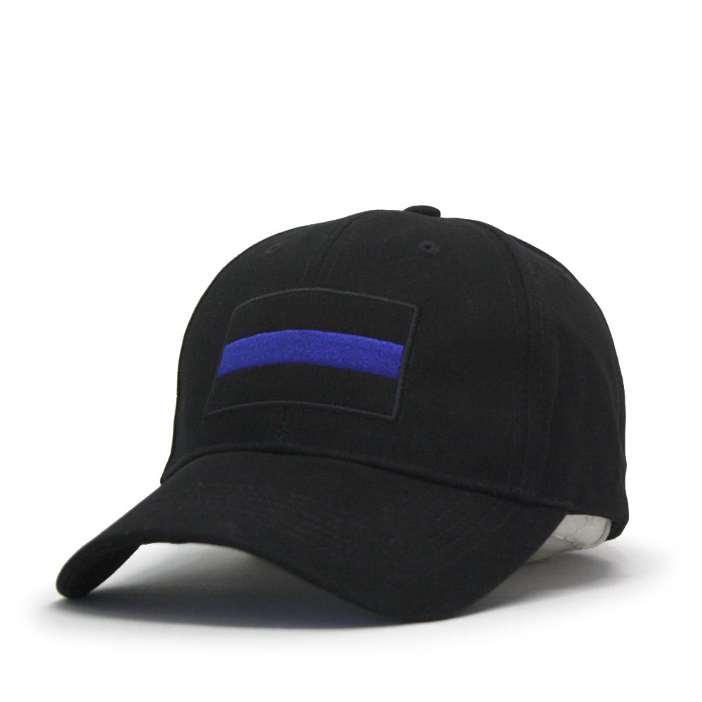 Thin Blue Line Low Profile Adjustable Baseball Cap