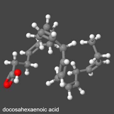 acide docosahexaénoïque 3D