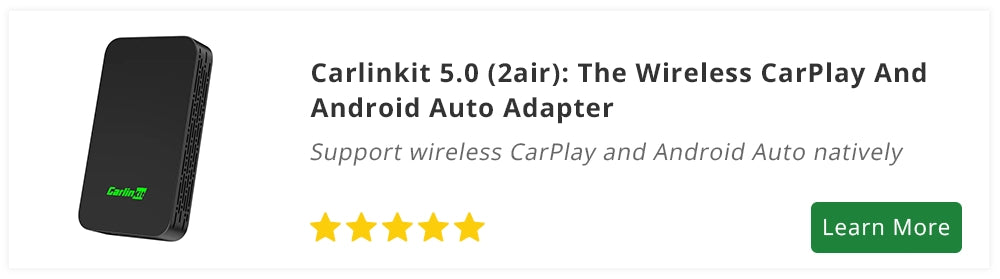 Wireless CarPlay Adapter Carlinkit 5.0