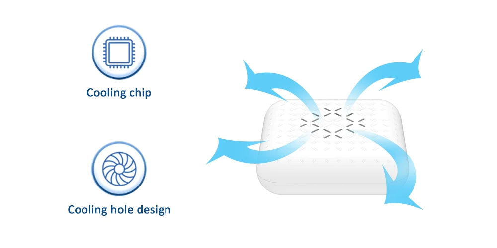 Chip de resfriamento do adaptador Carlinkit-Mini-2-Wireless-CarPlay e design de orifício de resfriamento