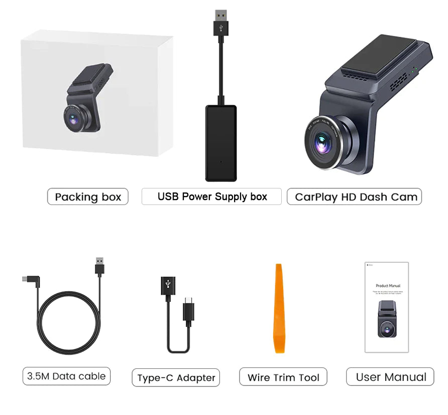 T-Box AR - Android 12.0 System Carplay HD Dash Cam 1080P AI Box - Carlinkit  Carplay Store