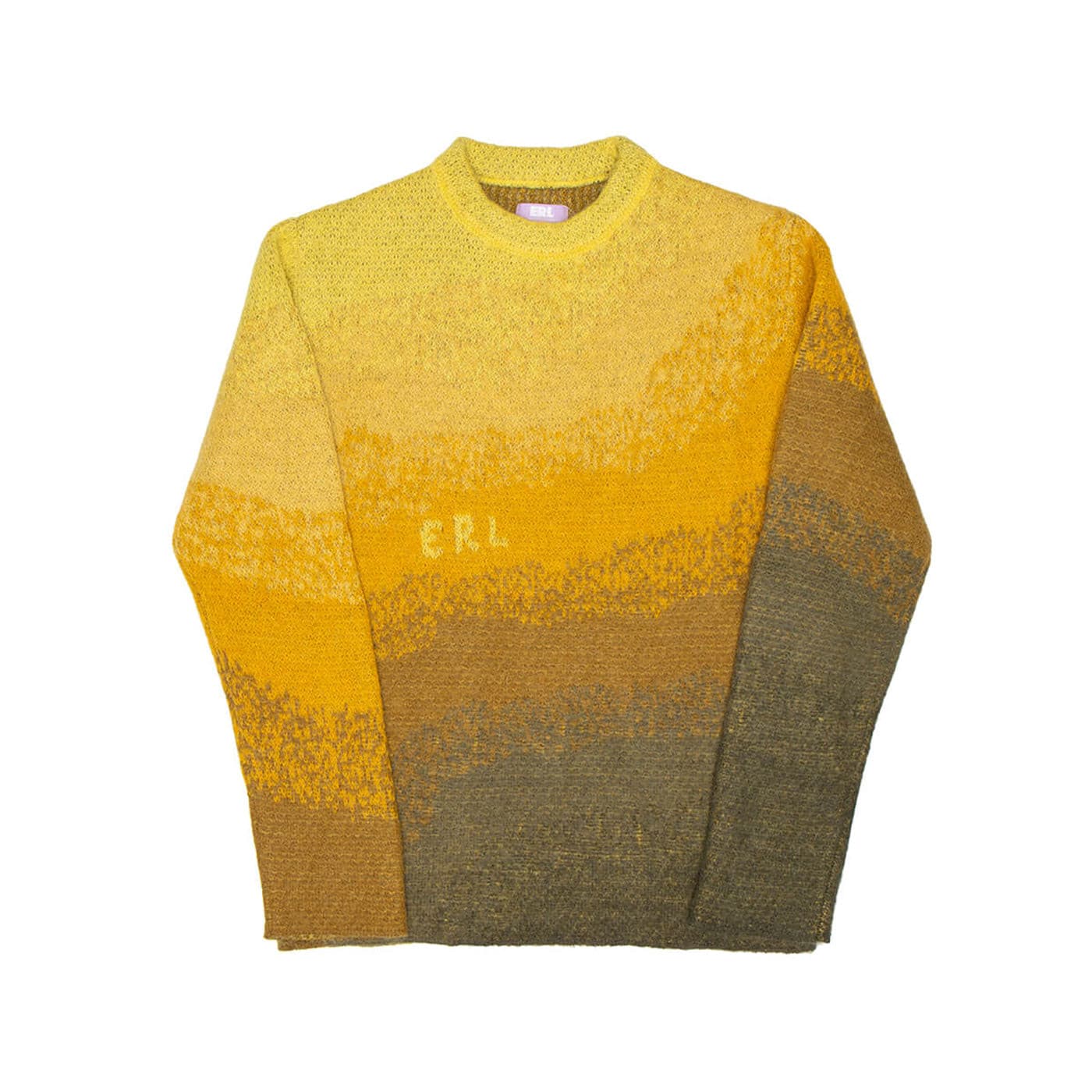 21aw ERL yellow knit 販売時間 www.polfit.jp