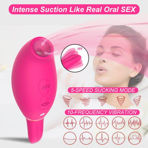 Mouth Licking Clit Sucking Vibrator ootyemo-d914.myshopify.com