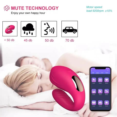 APP Wireless G-spot Vibrating Dildo