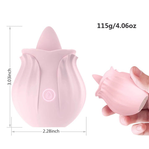 Pink Rose Tongue Licking Toy ootyemo-d914.myshopify.com