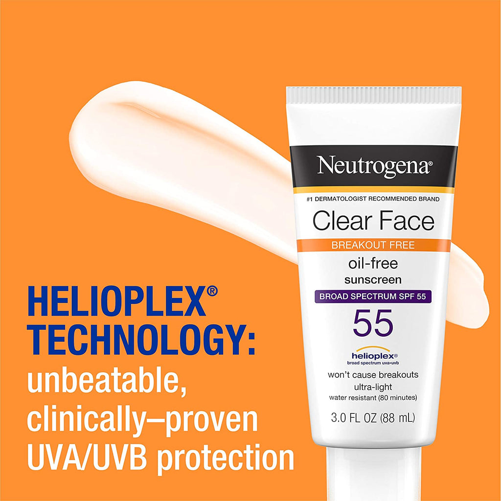 oil free sunscreen for face