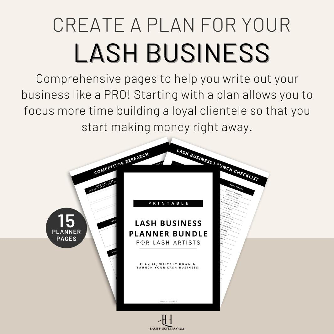 eyelash extension business plan