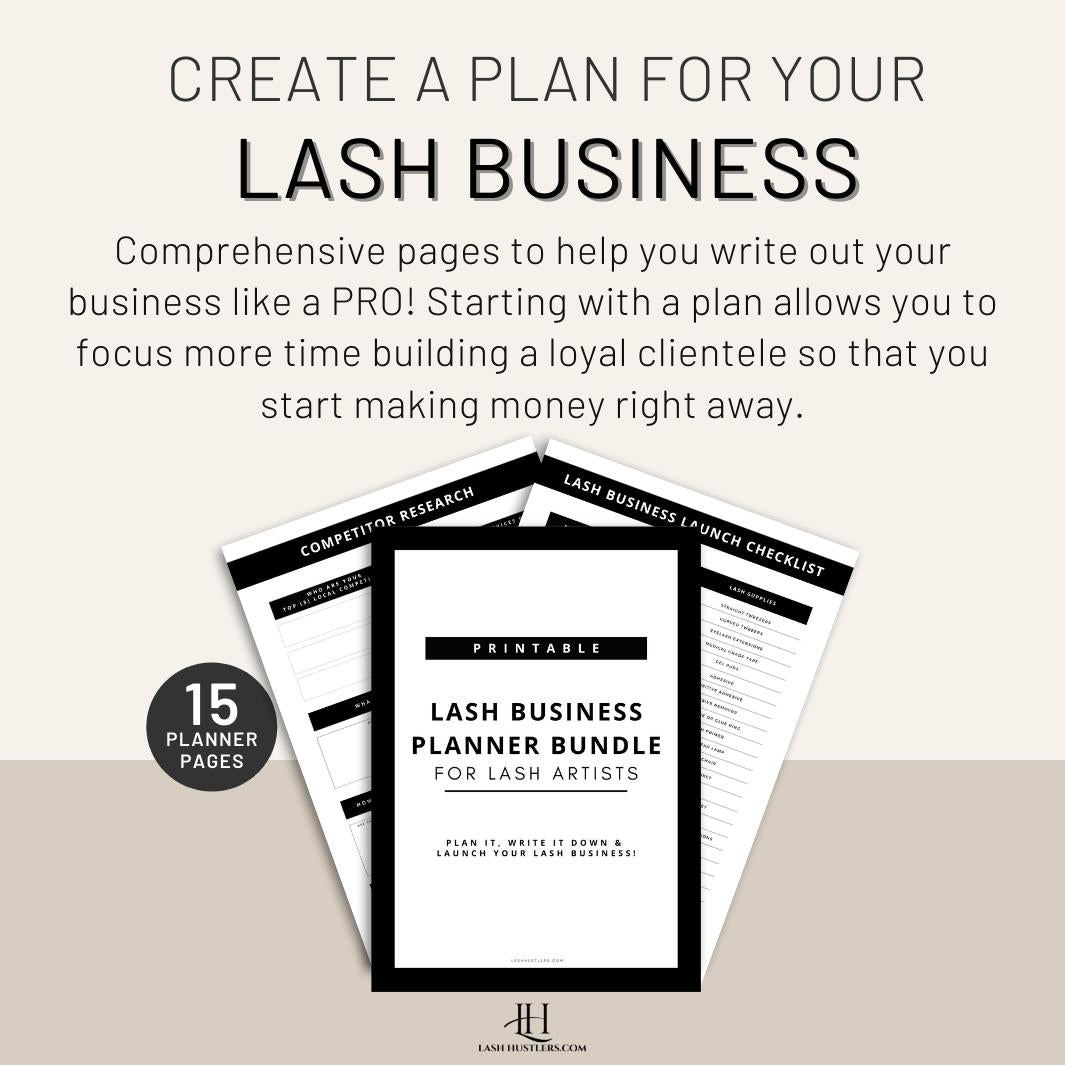 lash extensions business plan