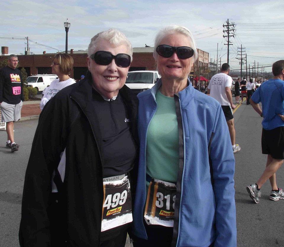 Eleanor with the friend who introduced her to NSGA.