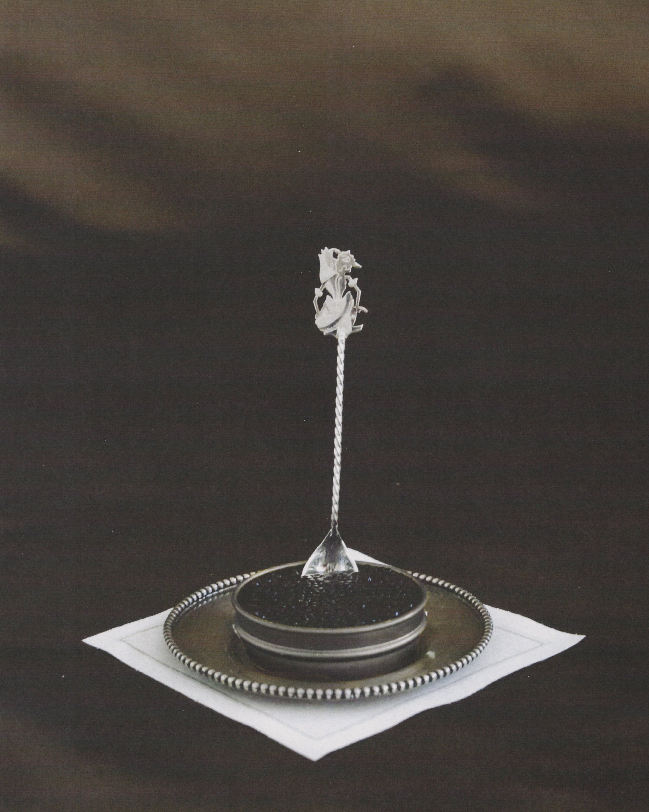 “Dancer” Caviar Spoon