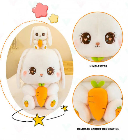 Features of the Plushie Bunny.