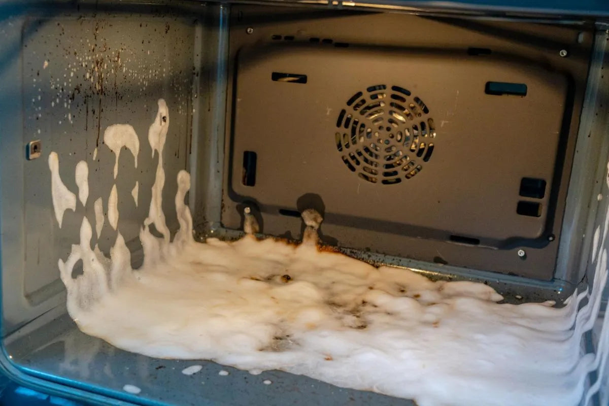 messy microwave