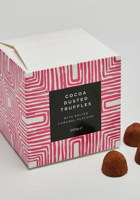 Image of Cocoa Dusted Truffles with Salted Caramel Flavour