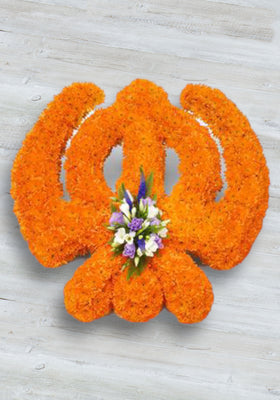 Image of Sikh Khanda Orange Tribute