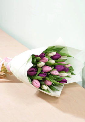 Image of Pastel Tulip Wrap