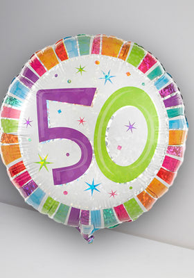 Image of 50th Birthday Balloon