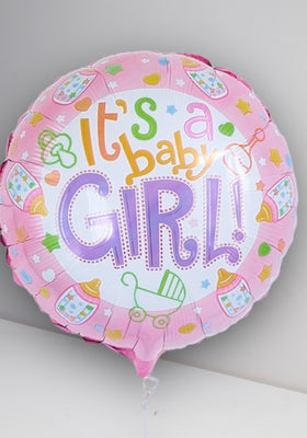 Image of Baby Girl Balloon