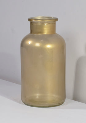 Image of Gold Bottle Vase